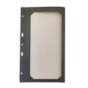 10 Transparent polypropylene cover Bar grey for screw Menu Cover - 2 views