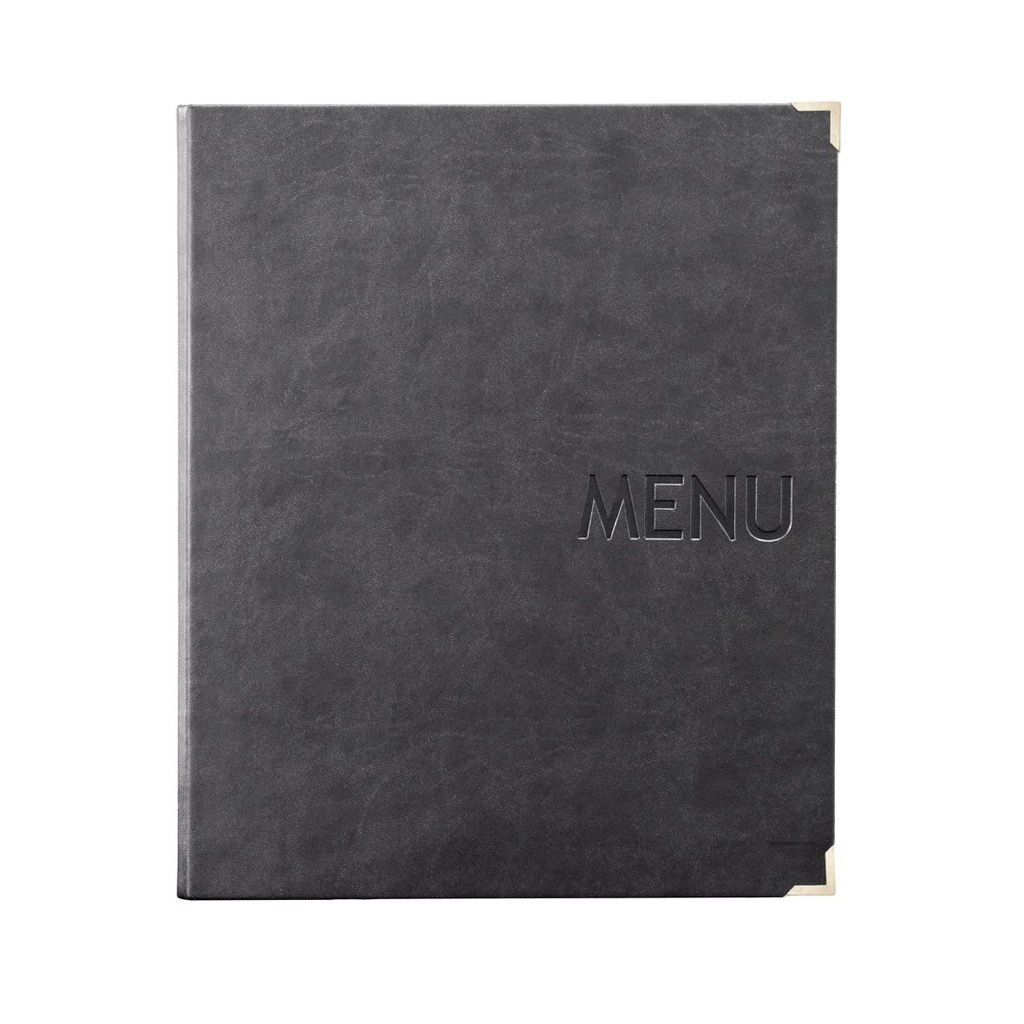 Protège-Menu MIAMI A4 - Anthracite