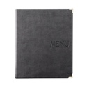 Protège-Menu MIAMI A4 - Anthracite