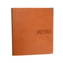 Protège-Menu MIAMI A5 - Tabac