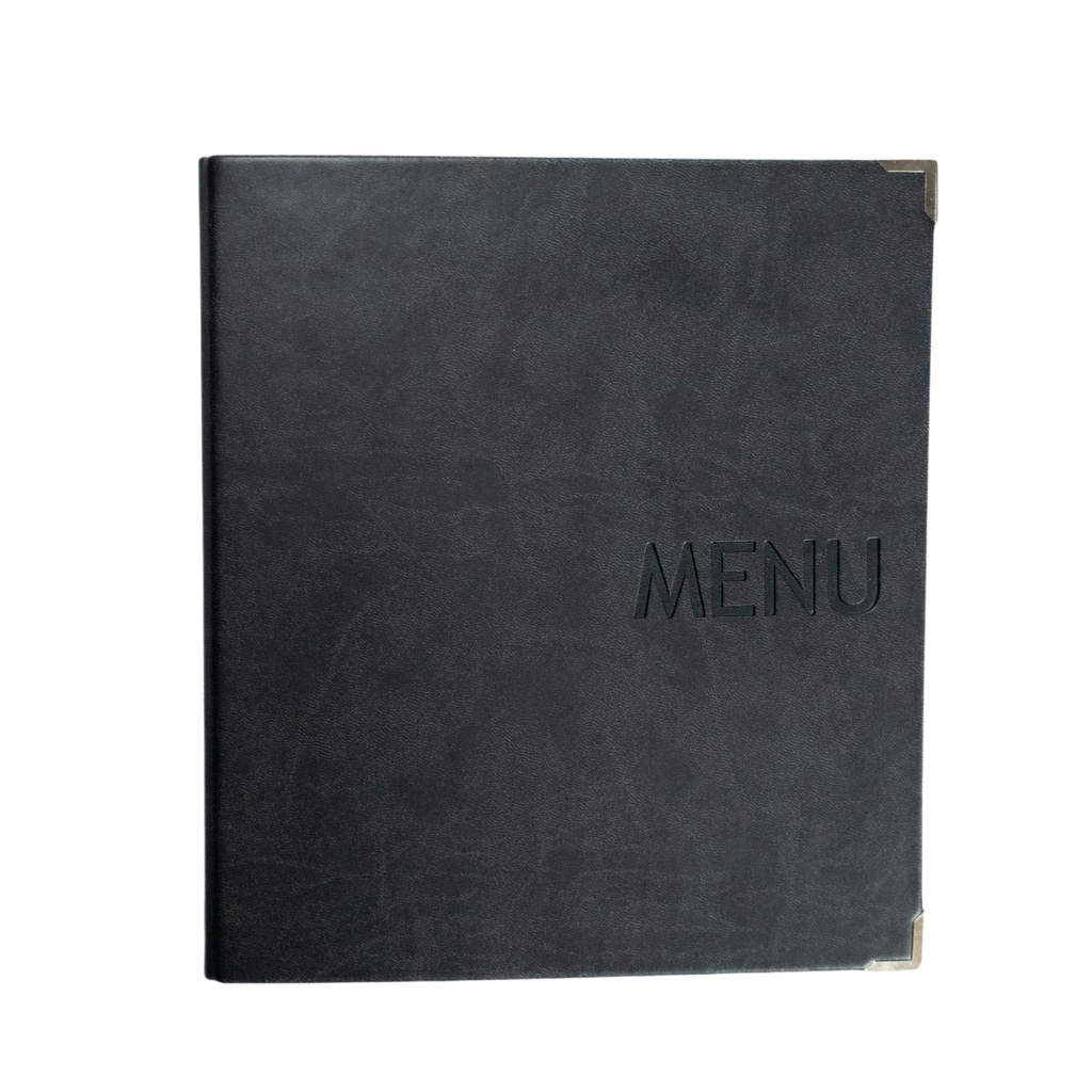 [505073] Protège-Menu MIAMI A5 - Anthracite