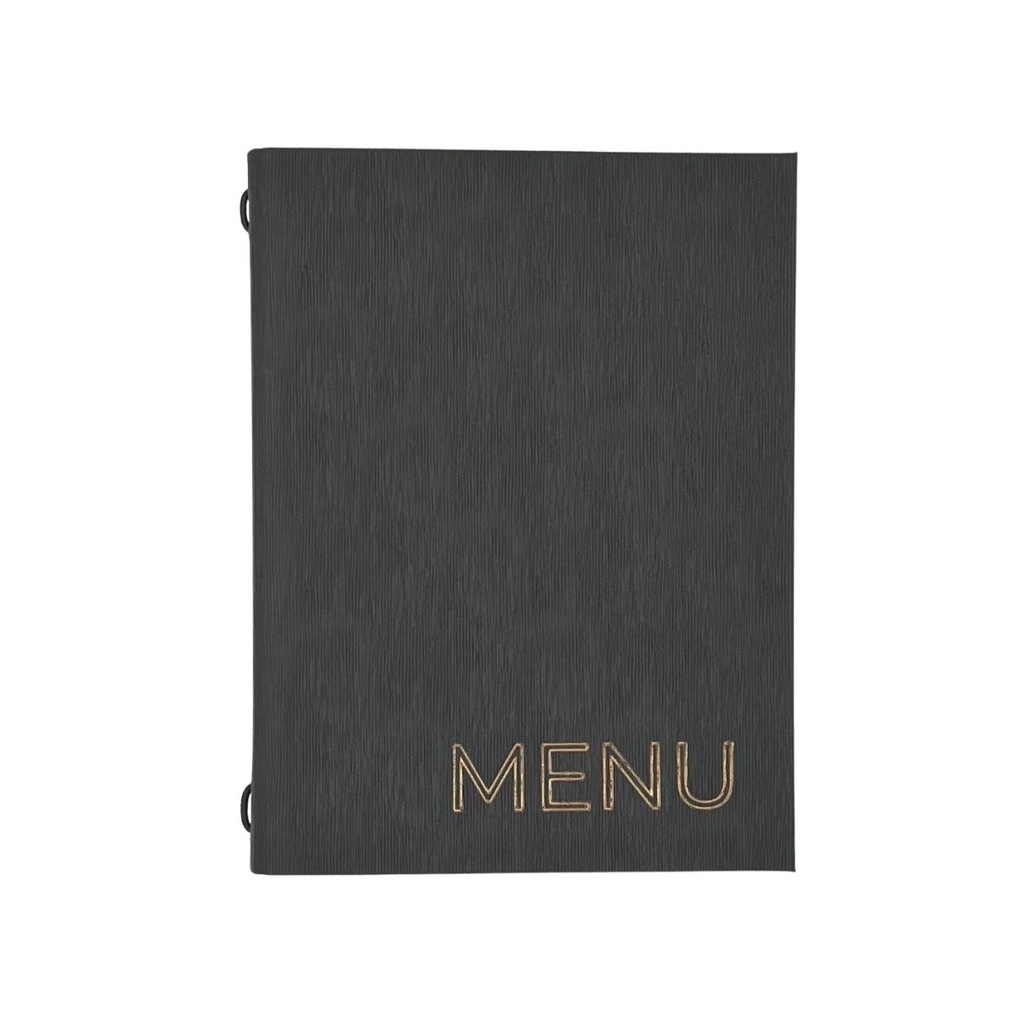 [500033] Protège-Menu TOKYO A5 - Marquage Bronze