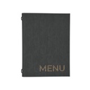 Protège-Menu TOKYO A5 - Marquage Bronze