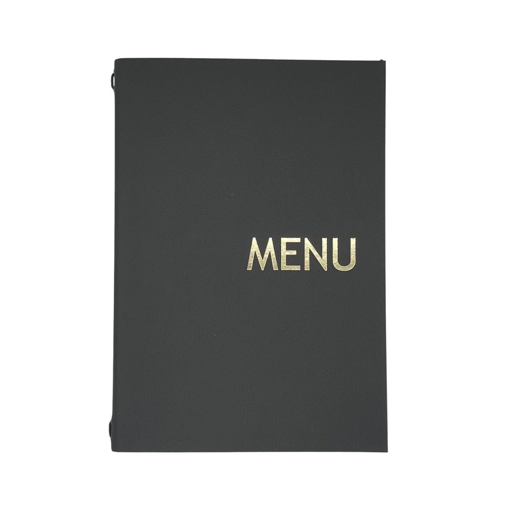 [500040] Protège-Menu OSLO A4 - Marquage Or