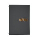 OSLO A4 Menu Protector - Copper Marking