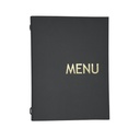OSLO A5 Menu Protector - Gold Marking