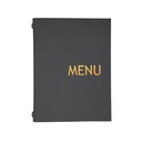 Protège-Menu OSLO A5 - Marquage Cuivre
