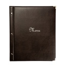 Protège-Menu BANDOL A4 - Chocolat