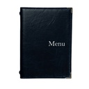 Protège-Menu CHINON A5 - Bleu