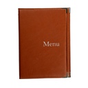 Protège-Menu CHINON A5 - Or