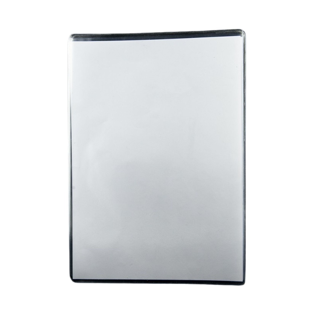 [509002] 10 Intercalaires A5 - PVC Cristal - pour carte à élastique - 4 vues