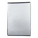 10 Intercalaires A4 - PVC Cristal - pour carte à élastique - 4 vues