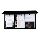 Porte-Menu NORMANDIE Mural - 3 Pages