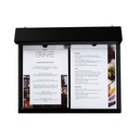 Porte-Menu CLUB Mural - 2 Pages
