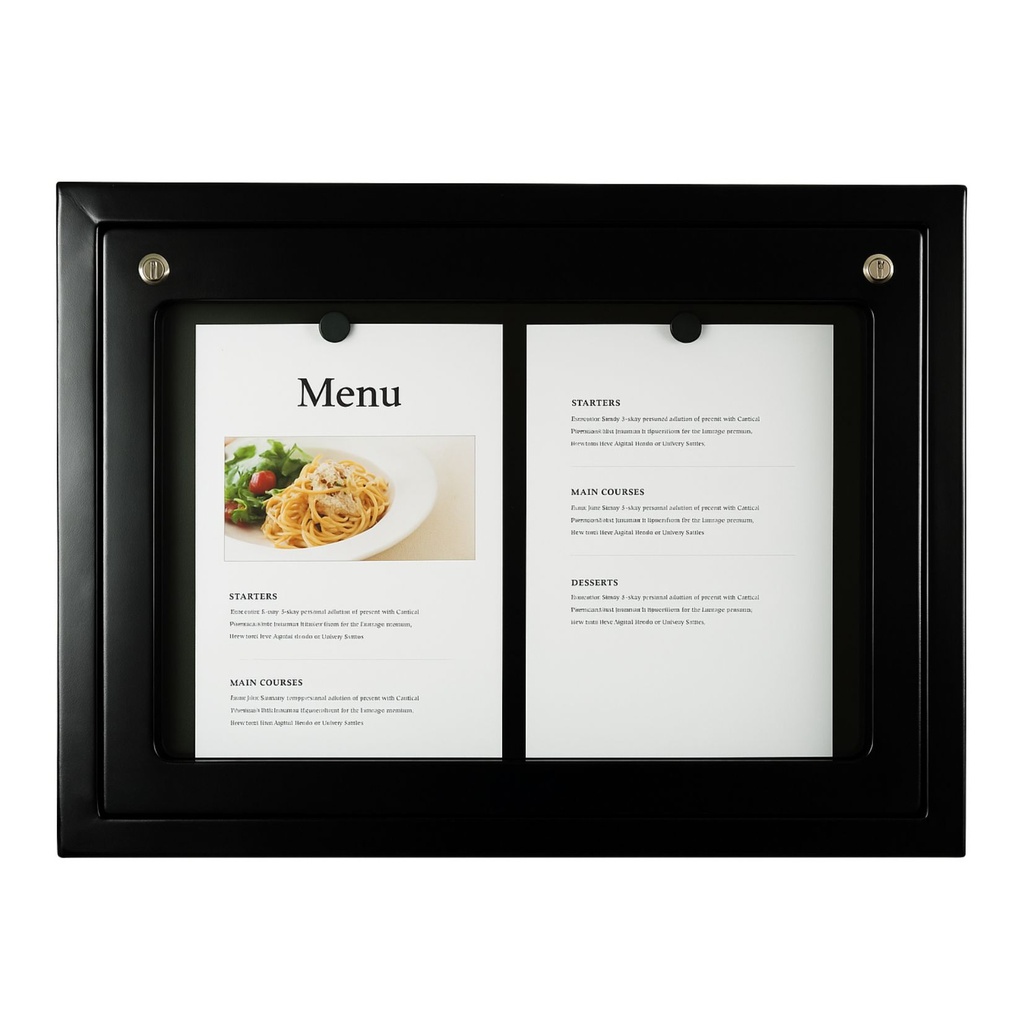 Porte-Menu LUBERON Mural - 2 Pages