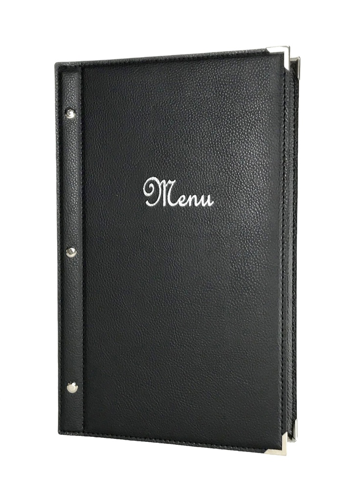 [505001] Protège-Menu BANDOL Bar - Noir