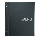 Protège-Menu FIGEAC A4 - Noir