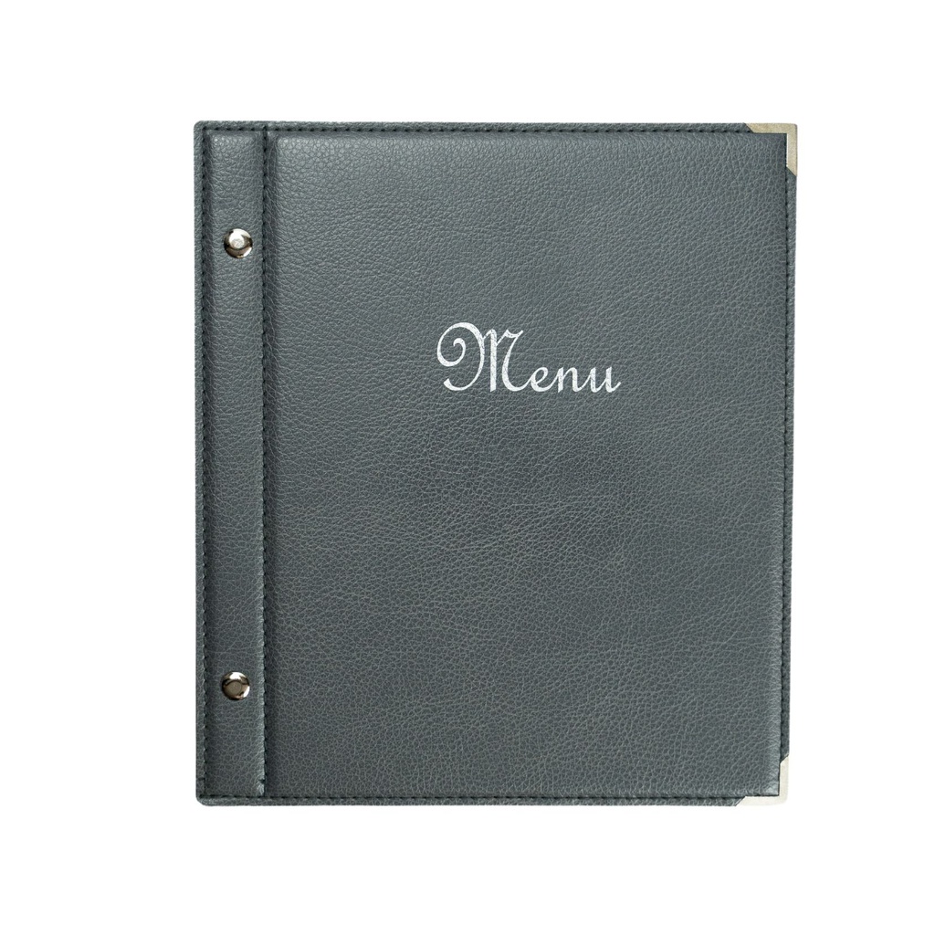 Protège-Menu BANDOL A5 - Gris