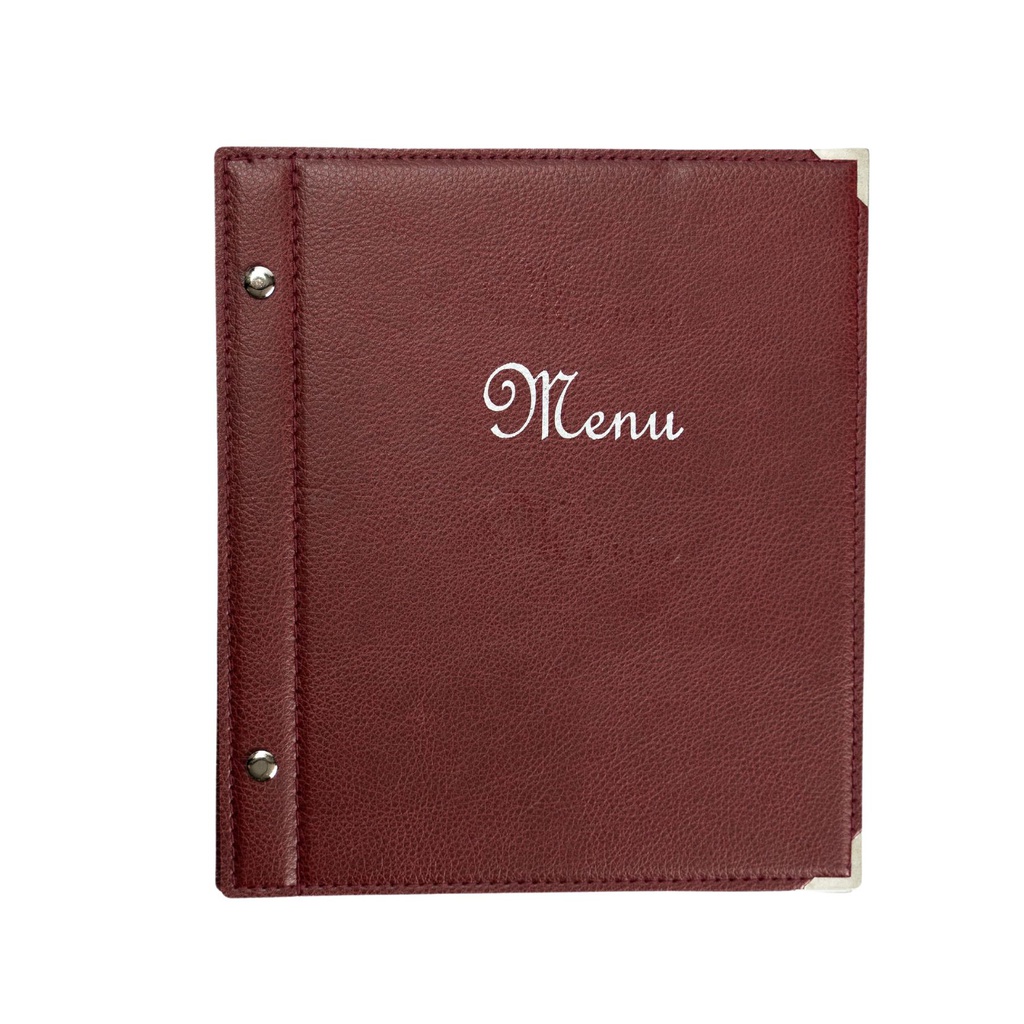 Protège-Menu BANDOL A5 - Bordeaux