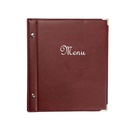 Protège-Menu BANDOL A5 - Bordeaux