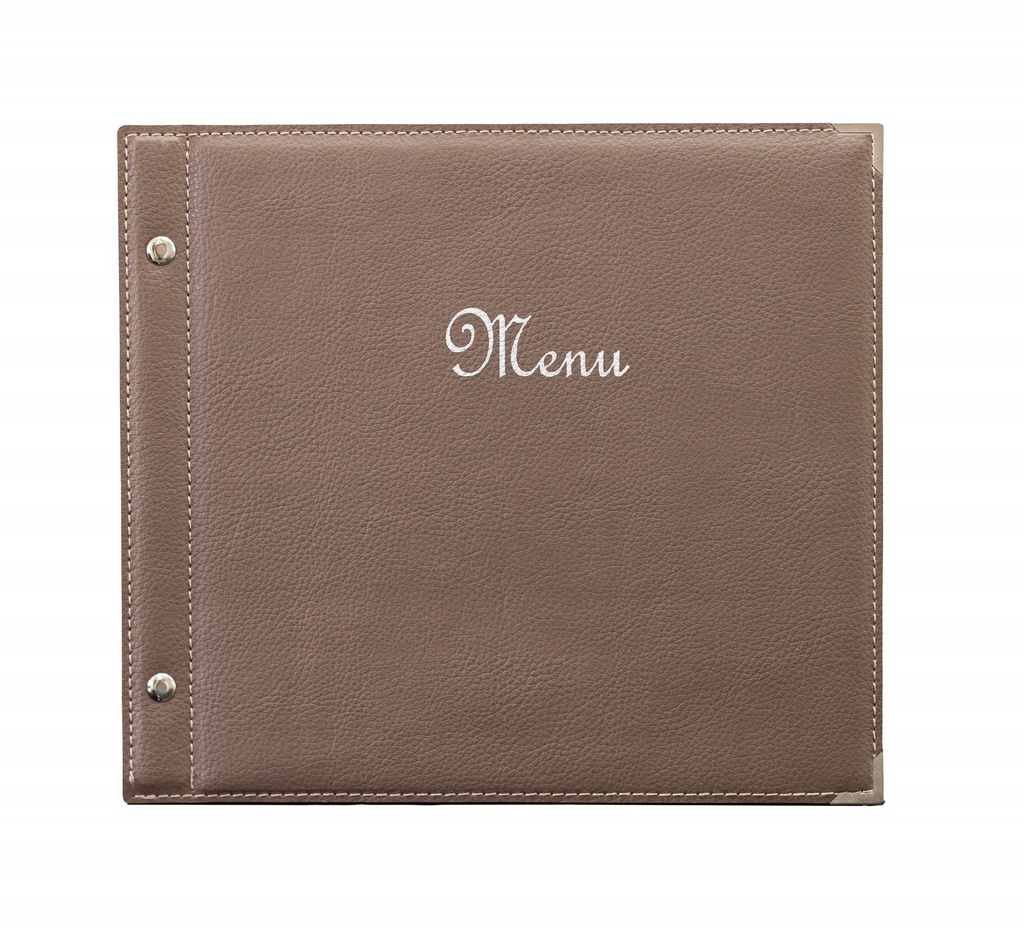 Protège-Menu BANDOL Carré - Réglisse