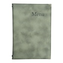 Protège-Menu SYDNEY A4 - Gris