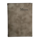 Protège-Menu SYDNEY A4 - Marron