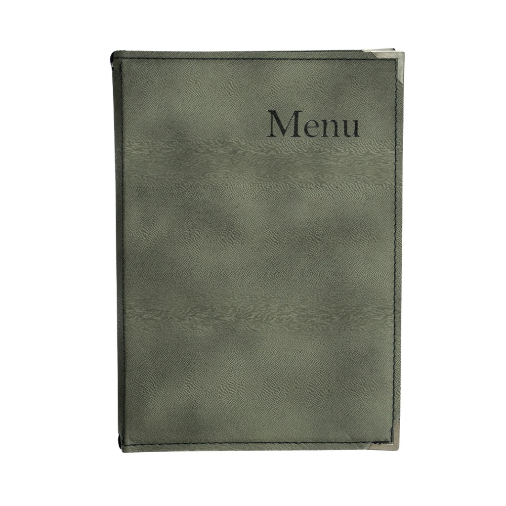 Protège-Menu SYDNEY A5 - Gris