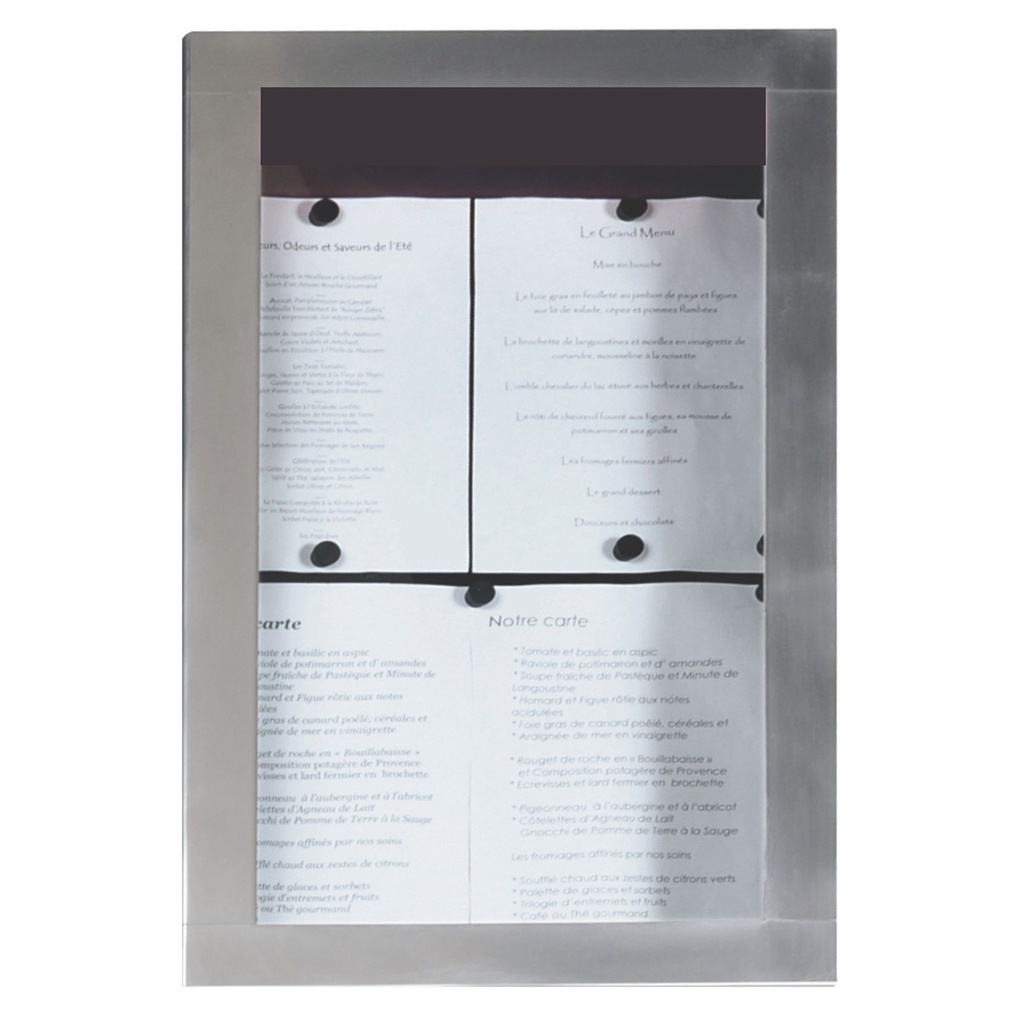 Porte-Menu ALGARVE Mural - 4 Pages