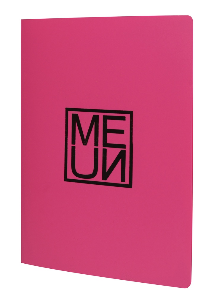 Protège-Menu CORDOBA A4 - Rose