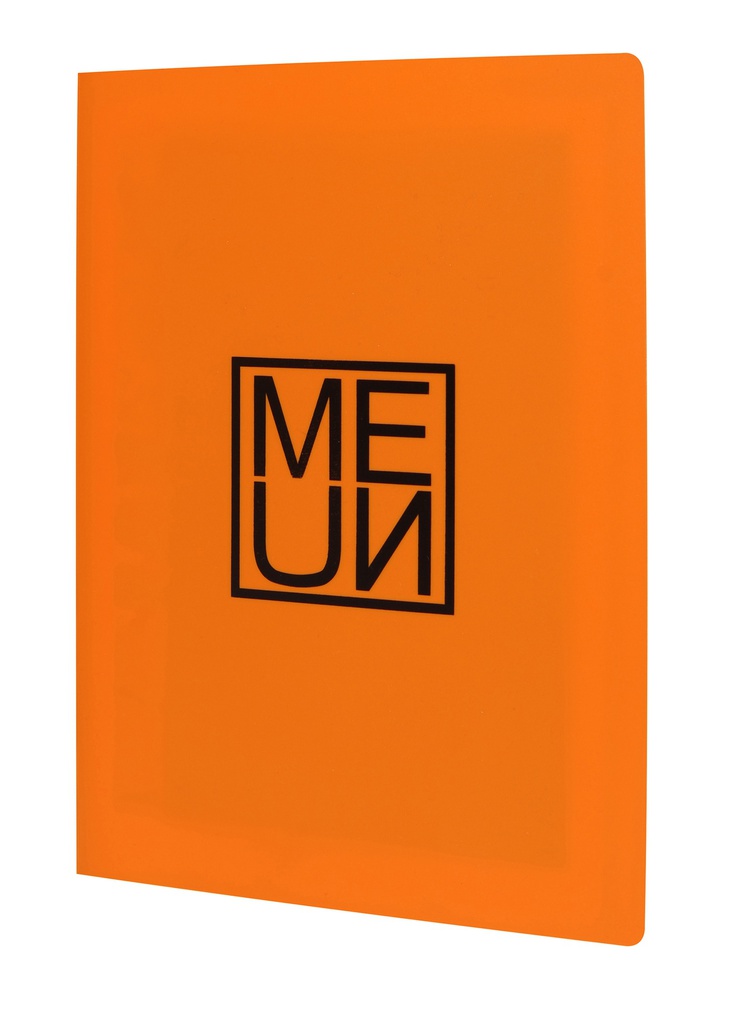 Protège-Menu CORDOBA A4 - Orange