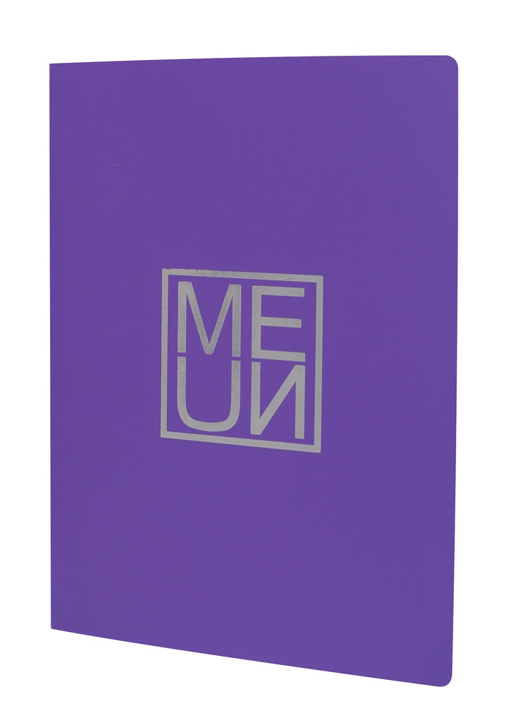 [500186] Protège-Menu CORDOBA A4 - Violet