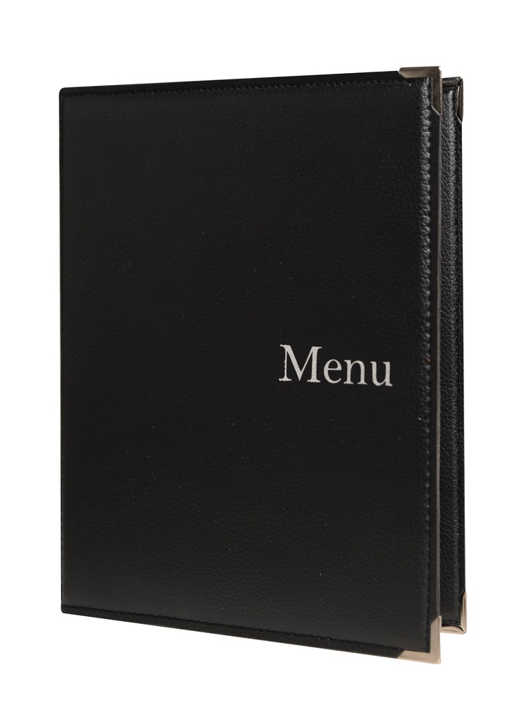 Protège-Menu SYRACUSE A5 - Noir