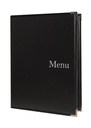 Protège-Menu SYRACUSE A5 - Noir