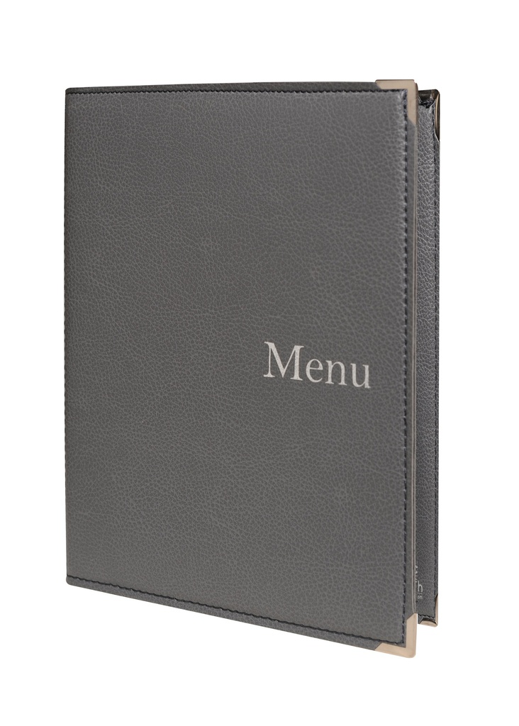 Protège-Menu SYRACUSE A5 - Gris