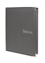 Protège-Menu SYRACUSE A5 - Gris