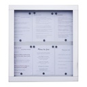 [007135] Porte-Menu ALGARVE Mural - 6 Pages