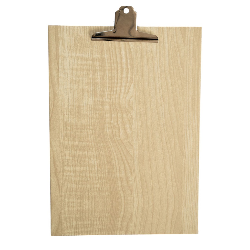 [500129] Porte-Carte CAPRI A4 - Bois Beige