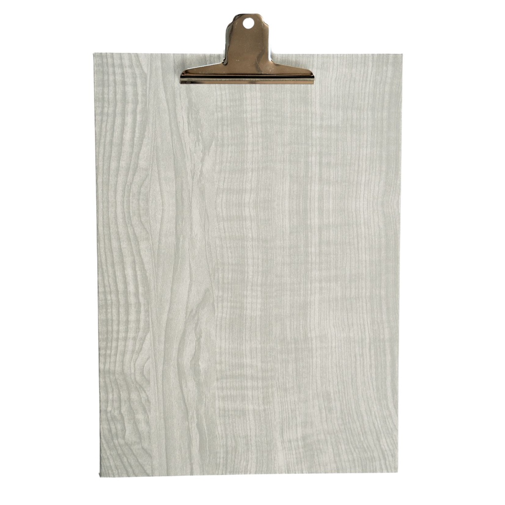 [500125] Porte-Carte CAPRI A4 - Bois Gris