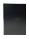Protège-Menu MONACO A4 - Tungsten