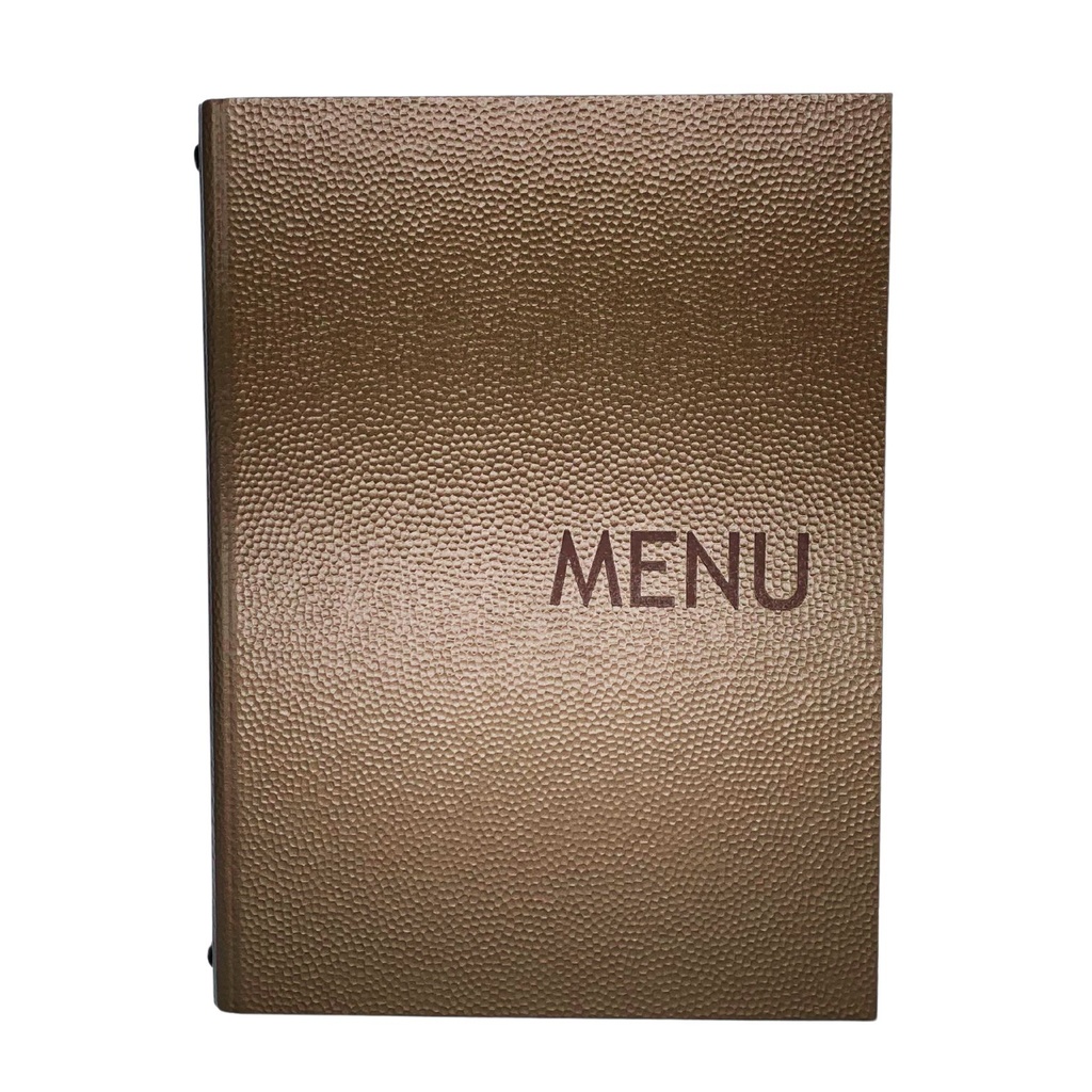 Protège-Menu MONACO A4 - Bronze