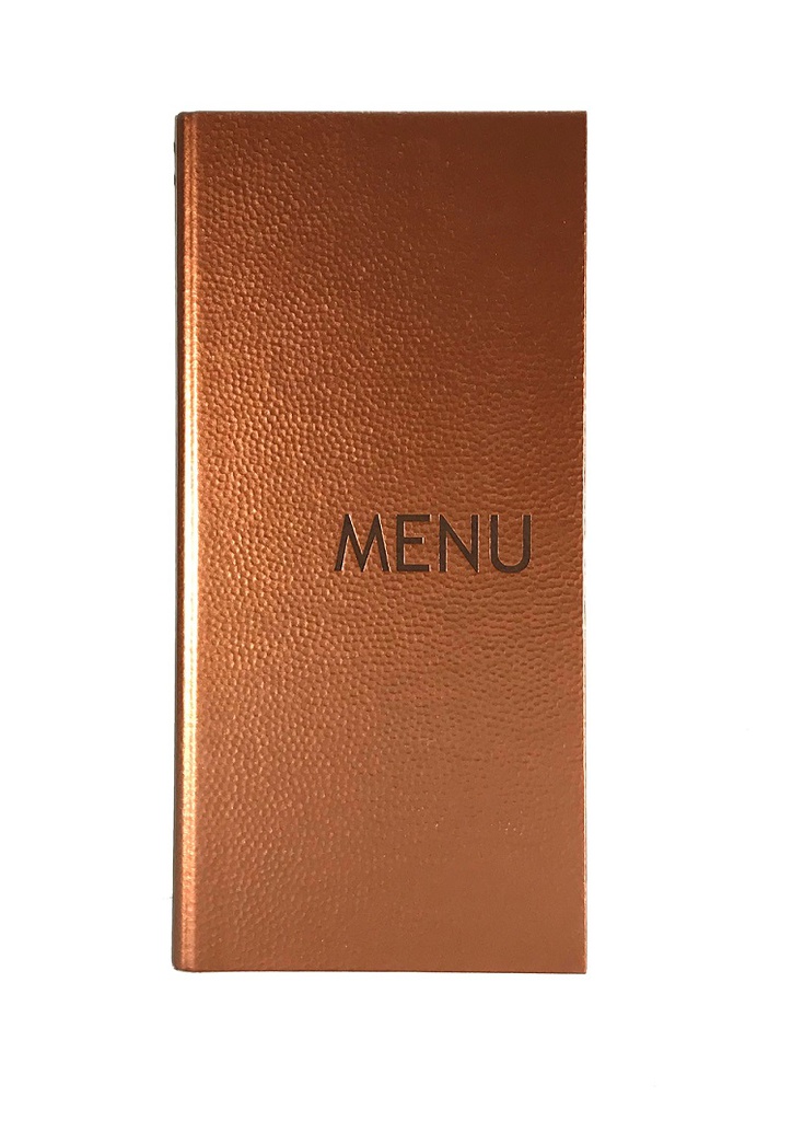 [500056] Protège-Menu MONACO Bar - Cuivre