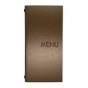Protège-Menu MONACO Bar - Bronze