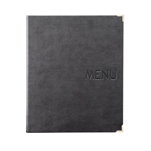 [505072] Protège-Menu MIAMI A4 - Anthracite