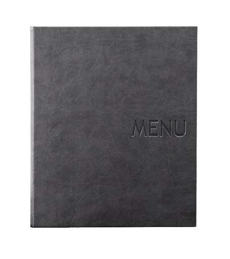 [505072] Protège-Menu MIAMI A4 - Anthracite