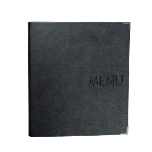 [505073] Protège-Menu MIAMI A5 - Anthracite