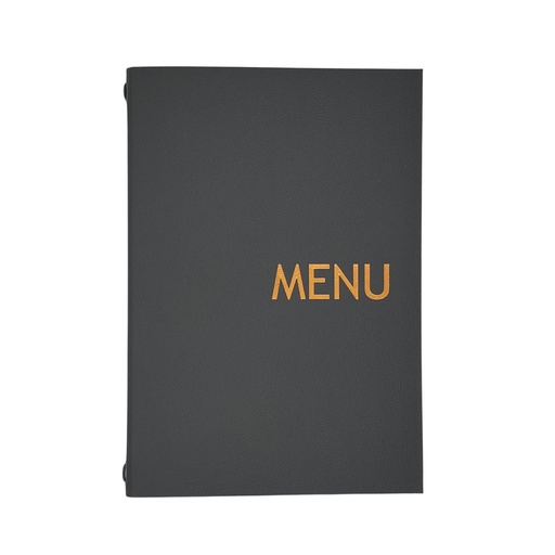 [500041] Protège-Menu OSLO A4 - Marquage Cuivre