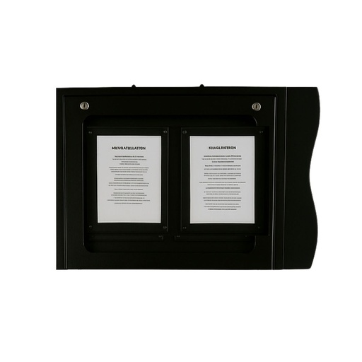 [004402] Menu Box ANJOU - 2 pages