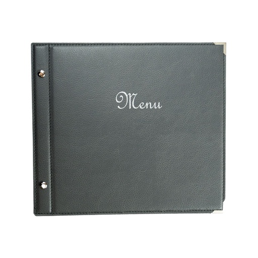 [505032] Protège-Menu BANDOL Carré - Gris