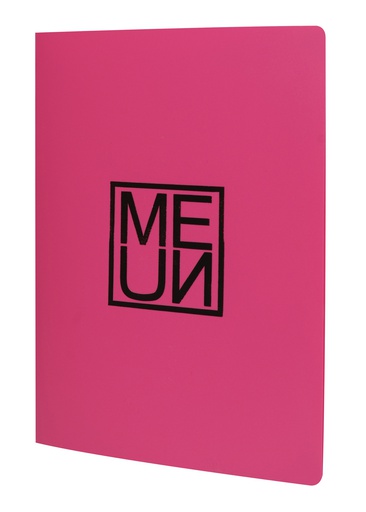 [500183] Protège-Menu CORDOBA A4 - Rose